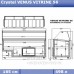 Морозильна вітрина для вагового морозива Crystal VENUS VITRINE 56